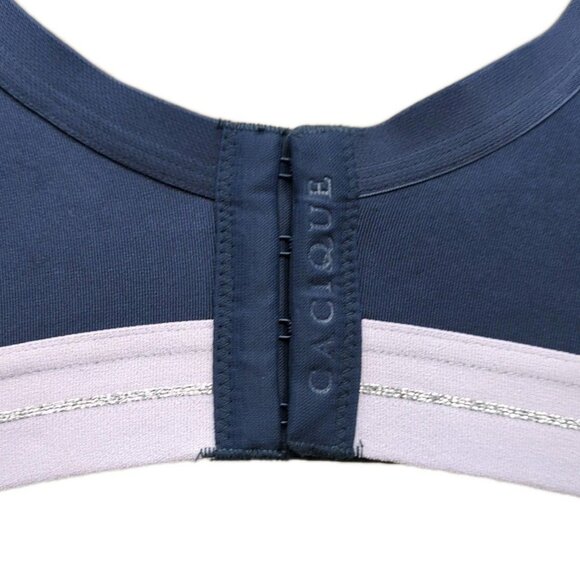 Lane Bryant Cacique Bra Lightly Lined Full Coverage U/W Size 42F Navy Blue - Picture 6 of 10